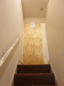 Closure order at problematic Hull address