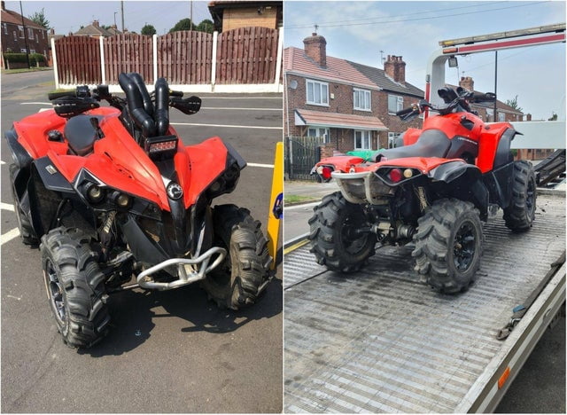 Bike seized in Doncaster after user shopped to SYP