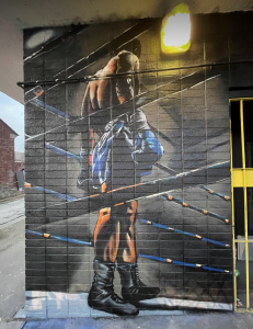 The stunning mural at a boxing club where cops help keep kids away from  crime - CoventryLive