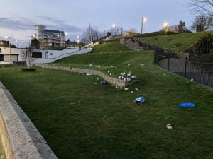 Litter in Cleethorpes
