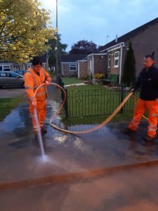 Please be aware Whinfell Close is currently closed and is expected to remain closed until approximately 10.30pm tonight due to surface mud and debris. Our teams have been out this evening, cleaning the area to get things back open as quickly as possible.