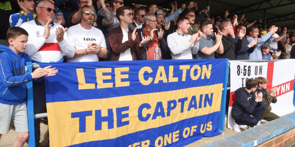 Grimsby fans join King’s Lynn to pay respects Gi Media